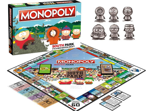 Juego De Mesa Monopoly South Park Comedy Central Para 2-6 Ju