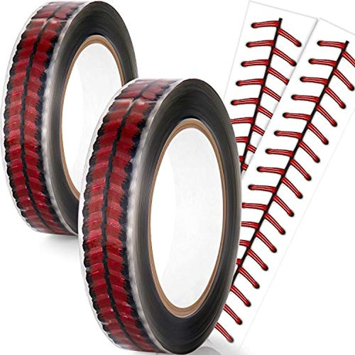 Rollos X2ud Cinta Adhesiva Dise/costura Beisbol 2,54cmx100mt