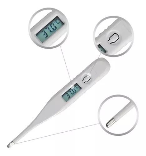 Termometro Digital Lcd Con Bipper Niños Adultos Temperatura