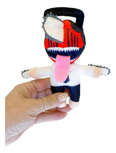 Chainsaw Man Anime Demonio Pochita Peluche Llavero Otaku