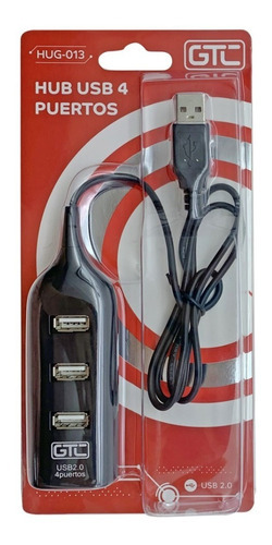 Multiplicador De Puertos Usb Hub Usb 4 Puertos