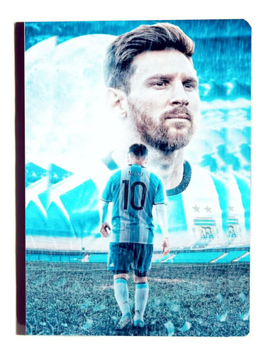 Cuadernos Cosidos Personalizados Messi