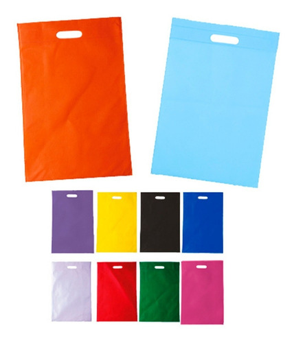 Bolsa Promo Click Ecox Color Azul 30cm - 45cm X 10