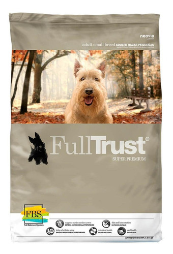 Imagen 1 de 1 de Alimento Full Trust Super Premium Adult para perro adulto de raza pequeña sabor mix en bolsa de 8kg
