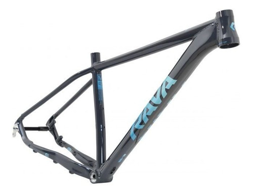 Imagem 2 de 7 de Quadro Bike 29 Mtb Rava Cave Boost 148mm Cinza/azul