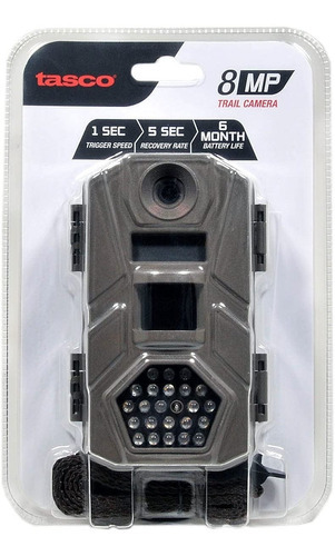 Camara Trampa Trail Low Glow Tasco 8mp Color Gris