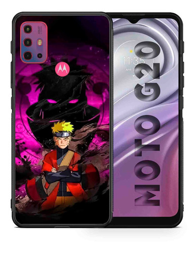 Funda Moto G20 Naruto C Tpu Uso Rudo