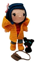 Comprar Coraline Y La Puerta Secreta Muñeca Amigurumi Tejida Crochet