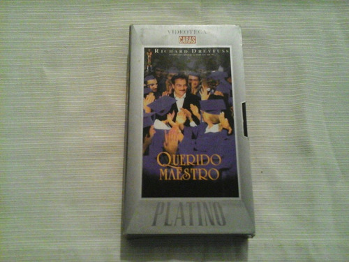 Pelicula: Querido Maestro  (vhs)