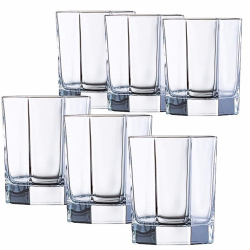 Set 6 Vasos Octime Bajos 300cc Luminarc Bazar Casa Valente