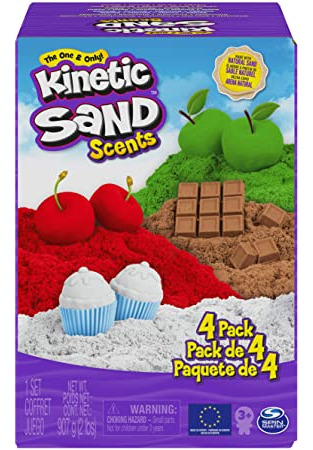 Kinetic Sand Set De 4 Con Aroma