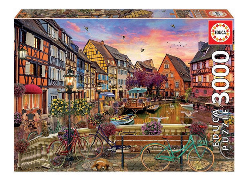 Puzzle Rompecabezas 3000 Piezas Colmar, France Educa