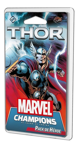 Juego De Mesa Marvel Champions Pack De Heroe : Thor