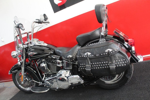 Imagem 6 de 11 de Harley Davidson Softail Heritage Classic 2010 Preta Preto