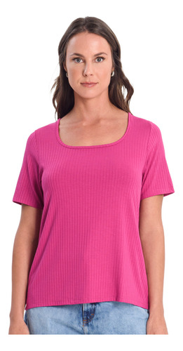 Blusa Feminina Canelada Select Rovitex 4105775 Algodão