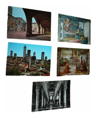 Lote Postales De Citta` Di S. Gimignano