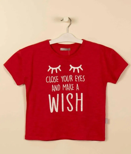 Remera  Nena Jr Wish Mimo & Co