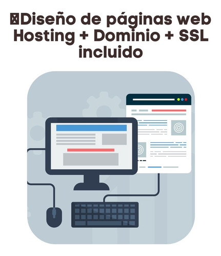 Páginas Web Corporativa | Dominio + Hosting + Ssl Incluido