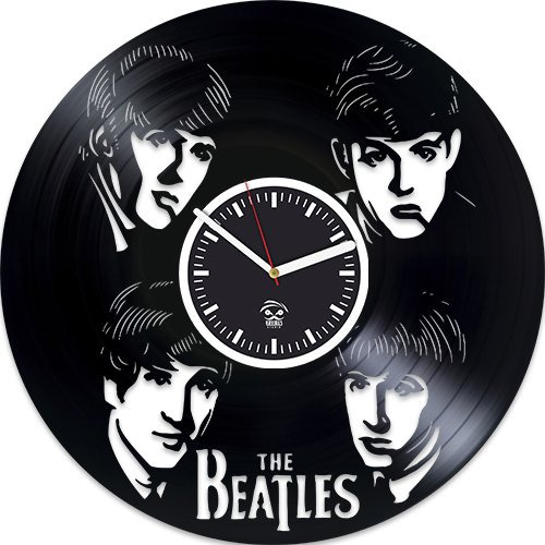 Kovides - Reloj De Pared De Vinilo, Diseño De Leyenda Mu