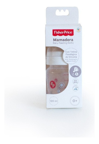 Mamadera Bebe Recien Nacido Fisher Price 120ml Anti Colico