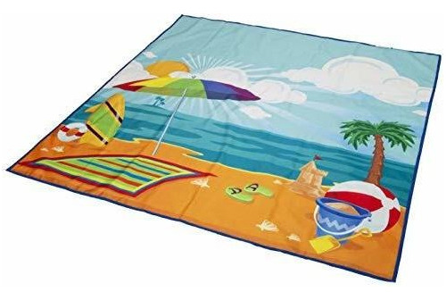 S El Juego Del Pacífico 10.500 Niños Mar Beach Alfombra 