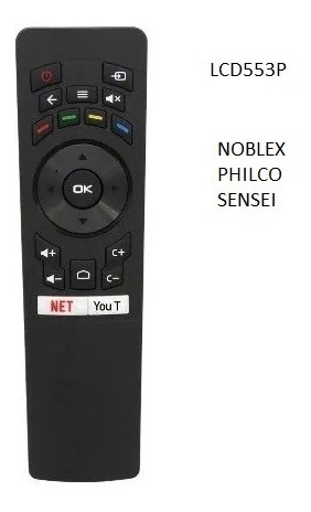 Control Remoto Para Lcd Noblex Philco Sensei. Lcd553p