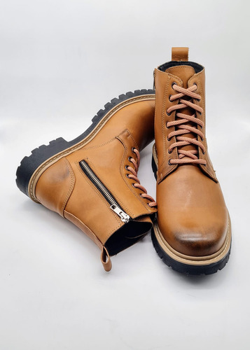 Borcego De Cuero Cur Confort Para Hombre Estilo Y Comodidad