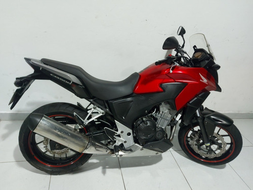 Imagem 3 de 11 de Honda Cb 500 X Abs Vermelha 2015