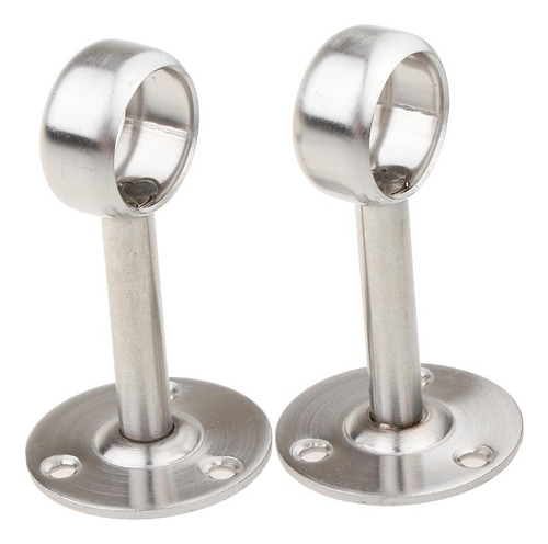 4 X Soporte Para Poste De Cortina De Socket Montaje En