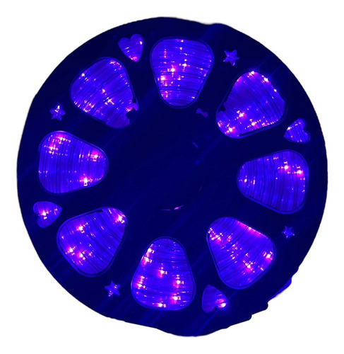 Manguera De Luces Navideñas Led 100mts Colores Luces Morado