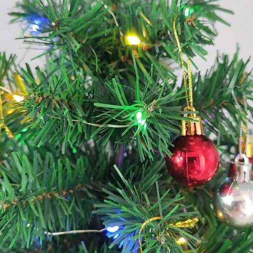 Árbol De Navidad De Mesa Mini Pino Artificial 50cm