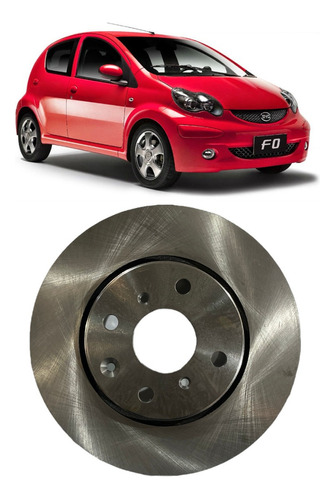 Disco Freno Byd F0 Geely Lc Jac J2 Peugeot 107 Ventilado