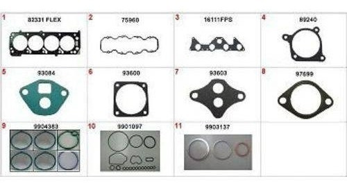 Imagem 3 de 5 de Kit Jg Junta Ret Cabeçote S10/blazer 2.4 2001/2011 Aço Metal