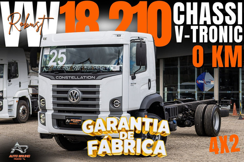 Vw 18.210 Robust 4x2 Zero Km No Chassi E Ar Condicionado