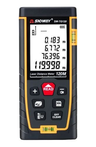 Medidor Distancia Láser 120m Sndway Sw-tg120 Distanciómetro