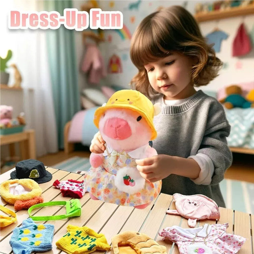 Peluche Capibara Con 9 Accesorios.sf1