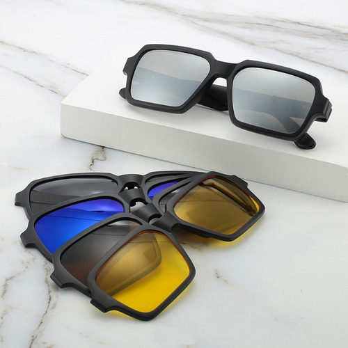 Imagen 9 de 10 de Lentes Oftalmológicos 5 Micas Intercambiables Mod 2336a