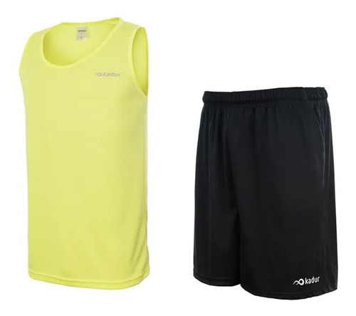 Musculosa Short Entrenamiento Hombre Deportivo Kadur