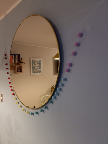 Imagen 6 de 9 de Guirnalda Bolas Pompones De Fieltro Bolitas Decorativas