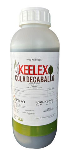 Fungicida Organico De Extracto Cola De Caballo Keelex 1 Lt