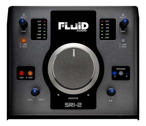Fluid Audio Sri De 2 2 X 2 24 Bits/192 Khz Usb Audio Interfa