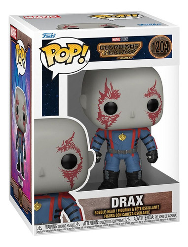 Funko Pop - Guardianes De La Galaxia - Drax  1204