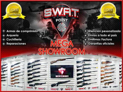 Imagen 6 de 9 de Balin Gamo Red Fire X100 5.5 Mm Caza Penetración Punta Swat