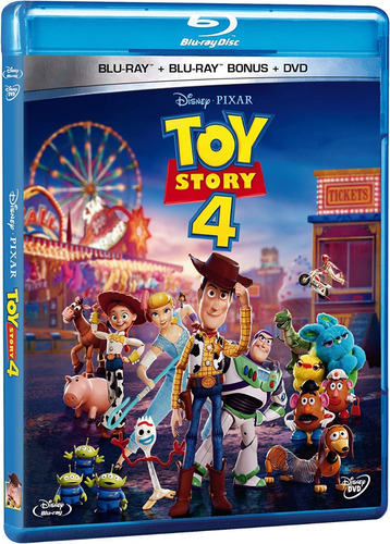 Toy Story 4 | Blu Ray + Dvd Película Nueva