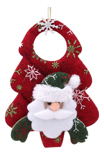 Muñeca Reno Muñeco Nieve Papa Noel Adorno Oso Para Puerta