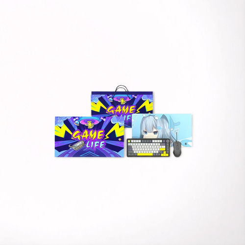 Caja De Regalo Ajazz Ak820 Max Game Life (interruptor Lineal