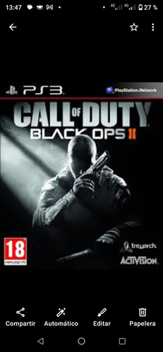 Call Of Duty Black Ops 1 Ps3 Físico Original 