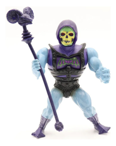 Skeletor Battle Armor Mattel 1983 Baculo Armas Heman Vintage