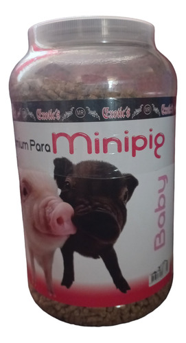 Alimento Premium Para Mini Pig Baby 2.5 Kg Exotic's 