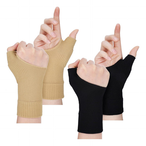 2 Pares De Guantes De Compresión Para Pulgar, Soporte Para L